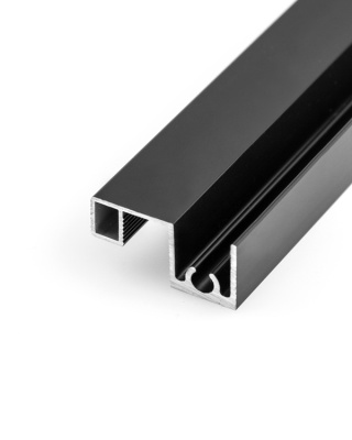 Профиль горизонт. верх.для системы Slim, черный матовый, 5,8м.